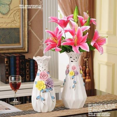 CÁC MẪU BÌNH HOA PHONG CÁCH TÂN CỔ ĐIỂN